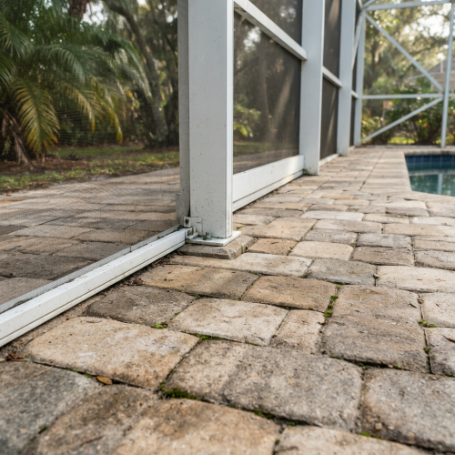 Screen Enclosure Paver