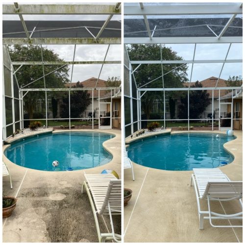 Pressure Washing project in Casselberry FL