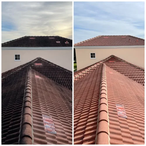 Roof Cleaning job in Orlando FL